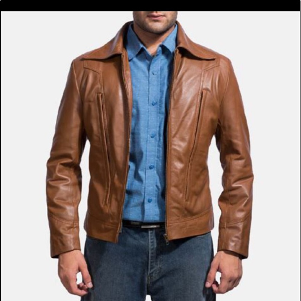 Men’s Airborne leather jacket